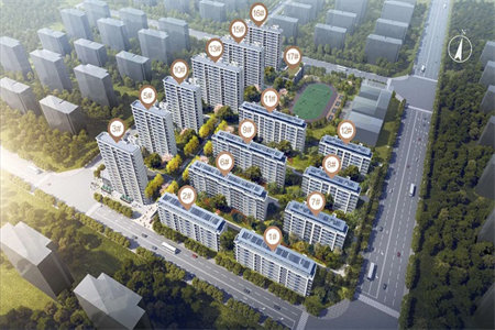 东原实验学校附近步梯黄金楼层中装三室两厅送储藏室可分期